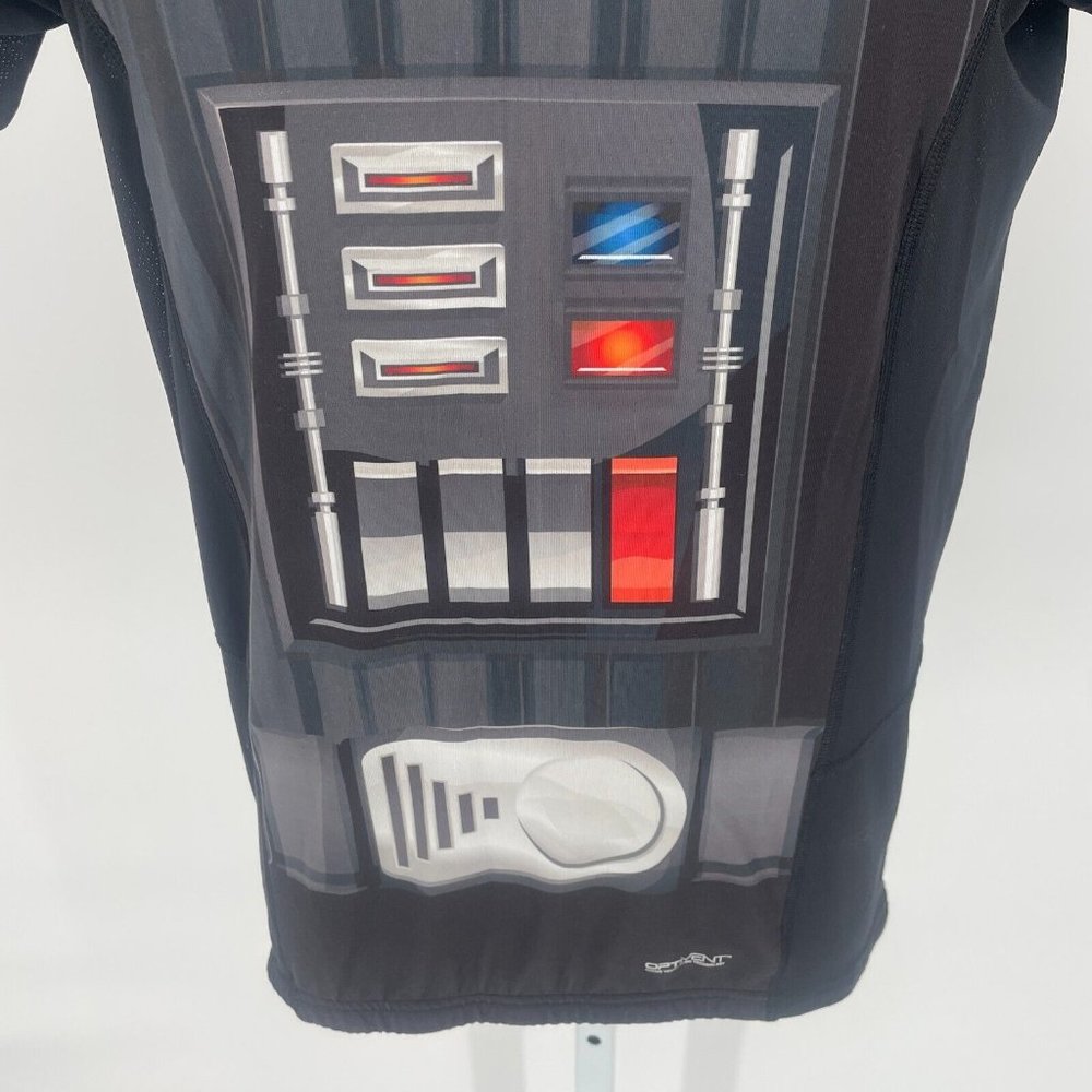 Star Wars Vintage Darth Vader Athletic Workout Shirt Sondico Mens Large - Picture 4 of 14